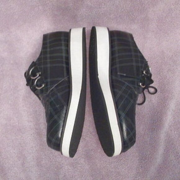 Vintage TUK Original OG Size 7 CREEPERS Perforated LEATHER Shoes PUNK Goth ROCK - Picture 7 of 12